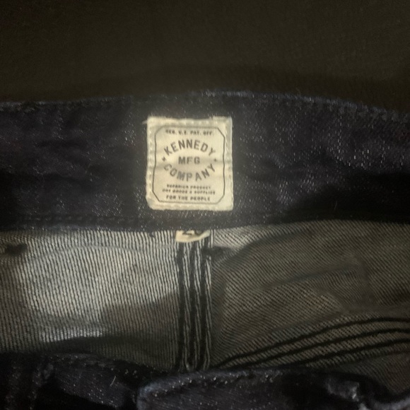 Men’s Kennedy Dark Wash Skinny Jeans - Picture 6 of 8